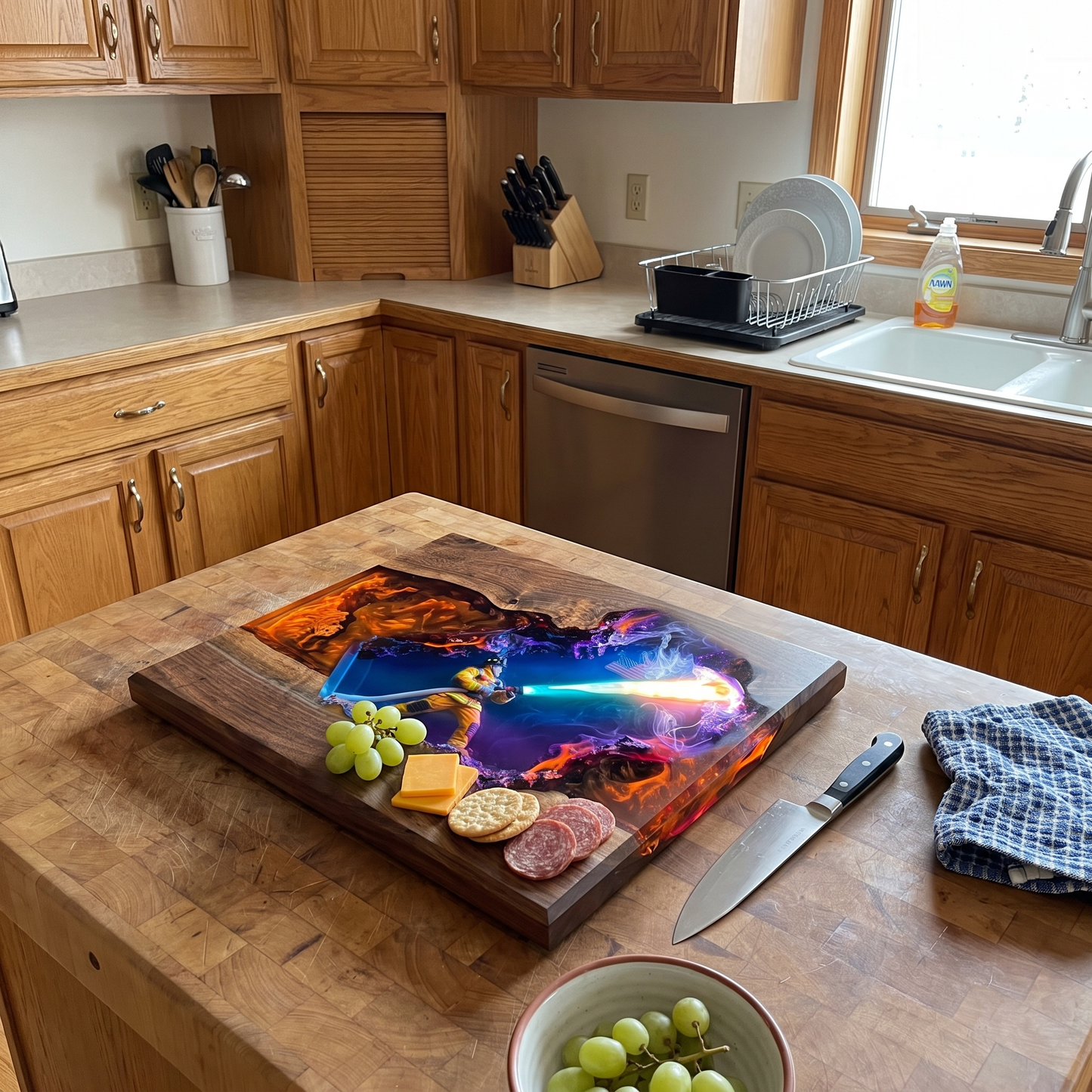Firefighter Cutting Board